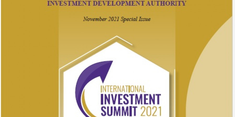 Special  Newsletter on International investment summit 2021 Bangladesh