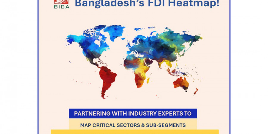 BIDA partnering with industry experts to build FDI Heatmap for Bangladesh